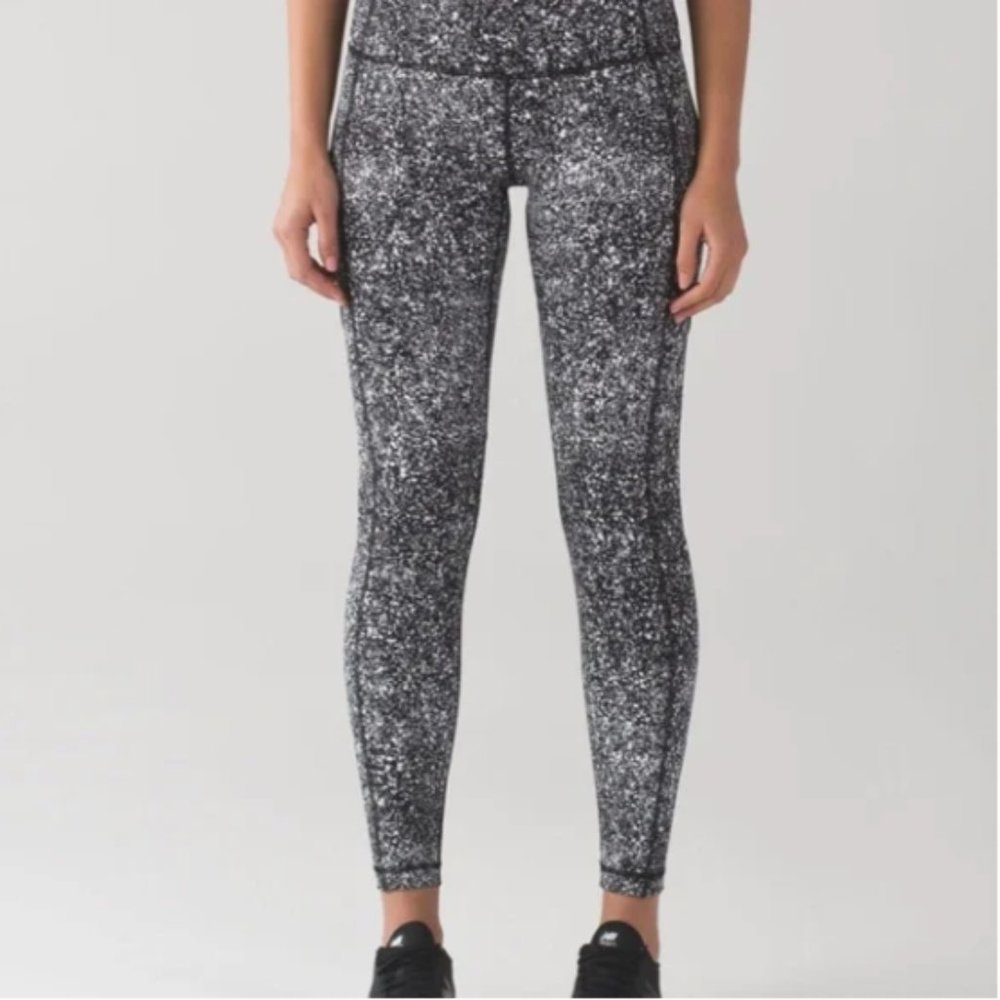 Lululemon Speed Tight (Splatter) (Reflective)